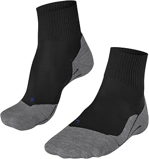 FALKE Women's TK5 Cool Short Hiking Socks Light Cushioning Anti Blister Thin Cooling Effect Low-Cut Vegan Quick-Drying Breathable Lyocell Functional Yarn 1 Pair