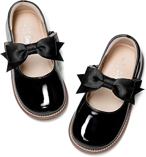 DREAM PAIRS Girls Mary Jane Arc Ballet Flats