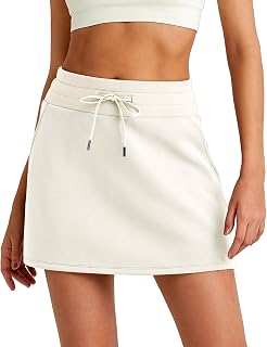 G4Free Smoofit Women's Soft Drawstring Skirt Summer Casual with Pockets