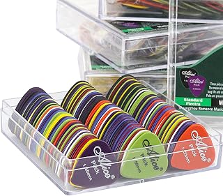 50pcs Electric Guitar Picks Acoustic Music Picks Pick Instrument Accessories Mixed Thickness