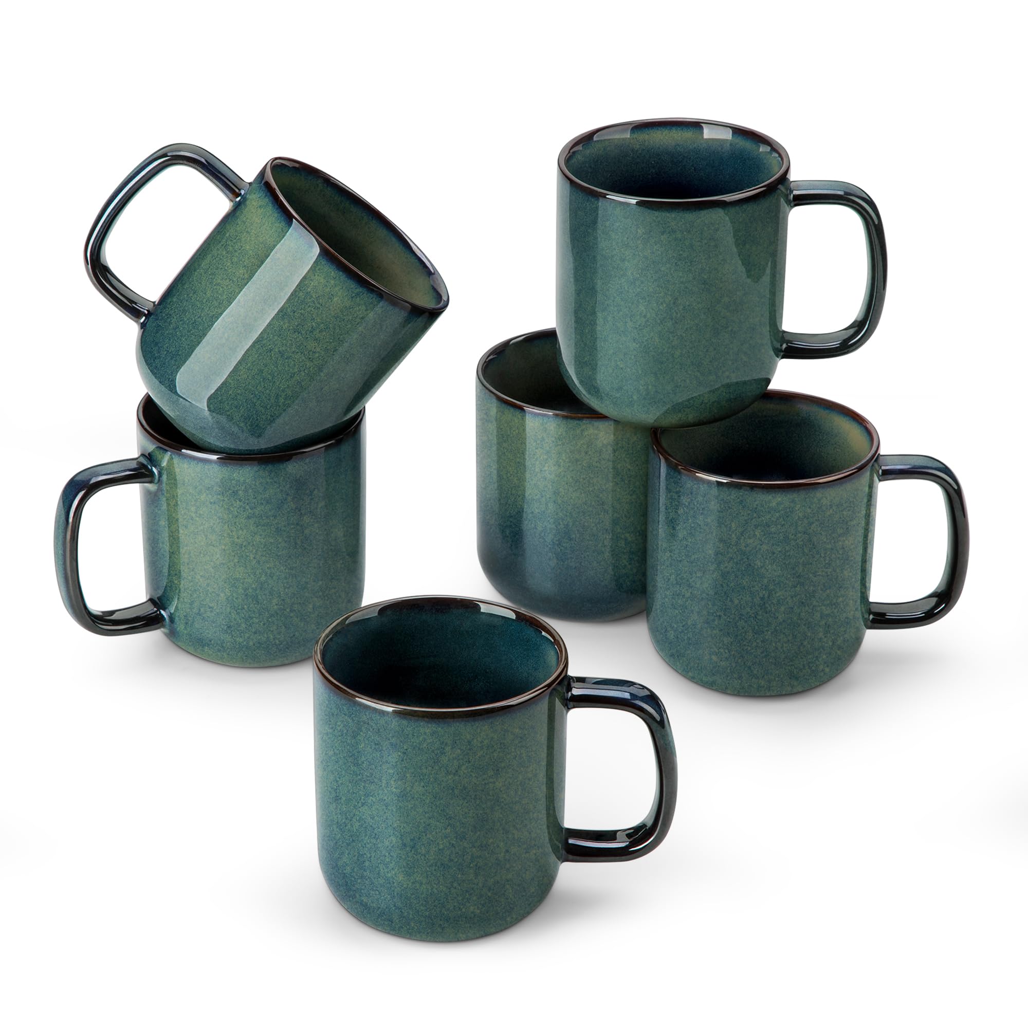 vancasso STARRY Coffee Mug Sets, 12 OZ Ceramic Coffee Mug with Handle for Coffee