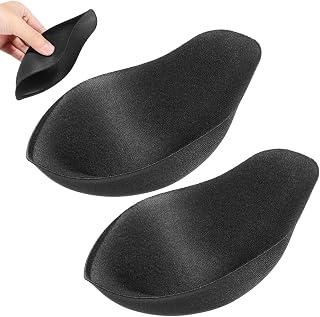 VANZACK 2Pcs Swimwear Bulge Pouch Pads Black Polyester 3D Swimming Trunk Inserts Underwear Pad for Enhanced Shape and Comfort