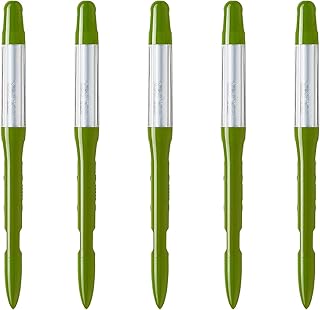 Sustee Aquameter, Set of 5, Plant Soil Moisture Sensor (Green, Small)