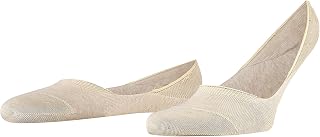FALKE Men's Invisible Step Medium Cut Box Liner Socks Cotton Breathable