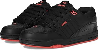 Globe Fusion Skate Shoes - Black/Red (HO24), 11 UK