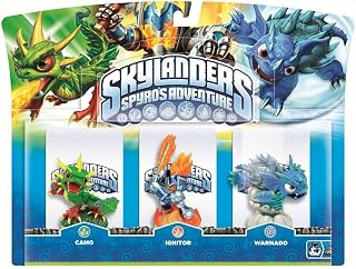 Activision Skylanders Spyro'S Adventure Triple Character Pack (Ignitor, Warnado, Camo)