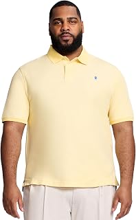 Izod Men's Big and Tall Advantage Performance Short Sleeve Polo Shirt