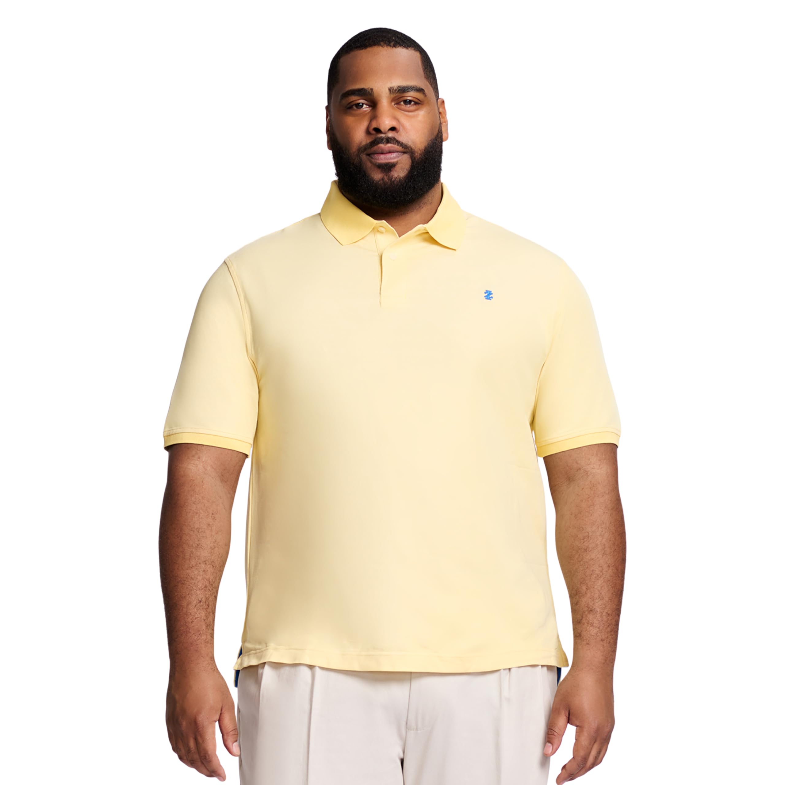Izod Men's Big and Tall Advantage Performance Short Sleeve Polo Shirt