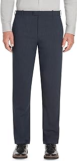 Van Heusen Mens Slim Fit Stretch No Pleat Pants
