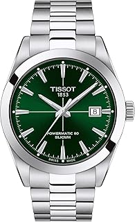 Tissot Gentleman, Swiss Powermatic 80 Automatic, 40mm, Green Dial, Men's Watch