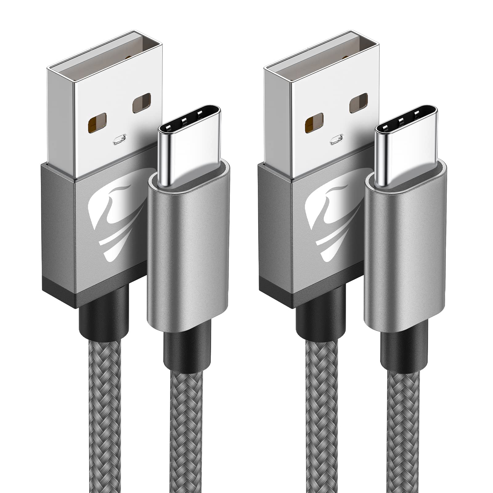 USB C Charger Cable 3M 2Pack Type C Charger Fast Charging 3A Lead Nylon Braided 