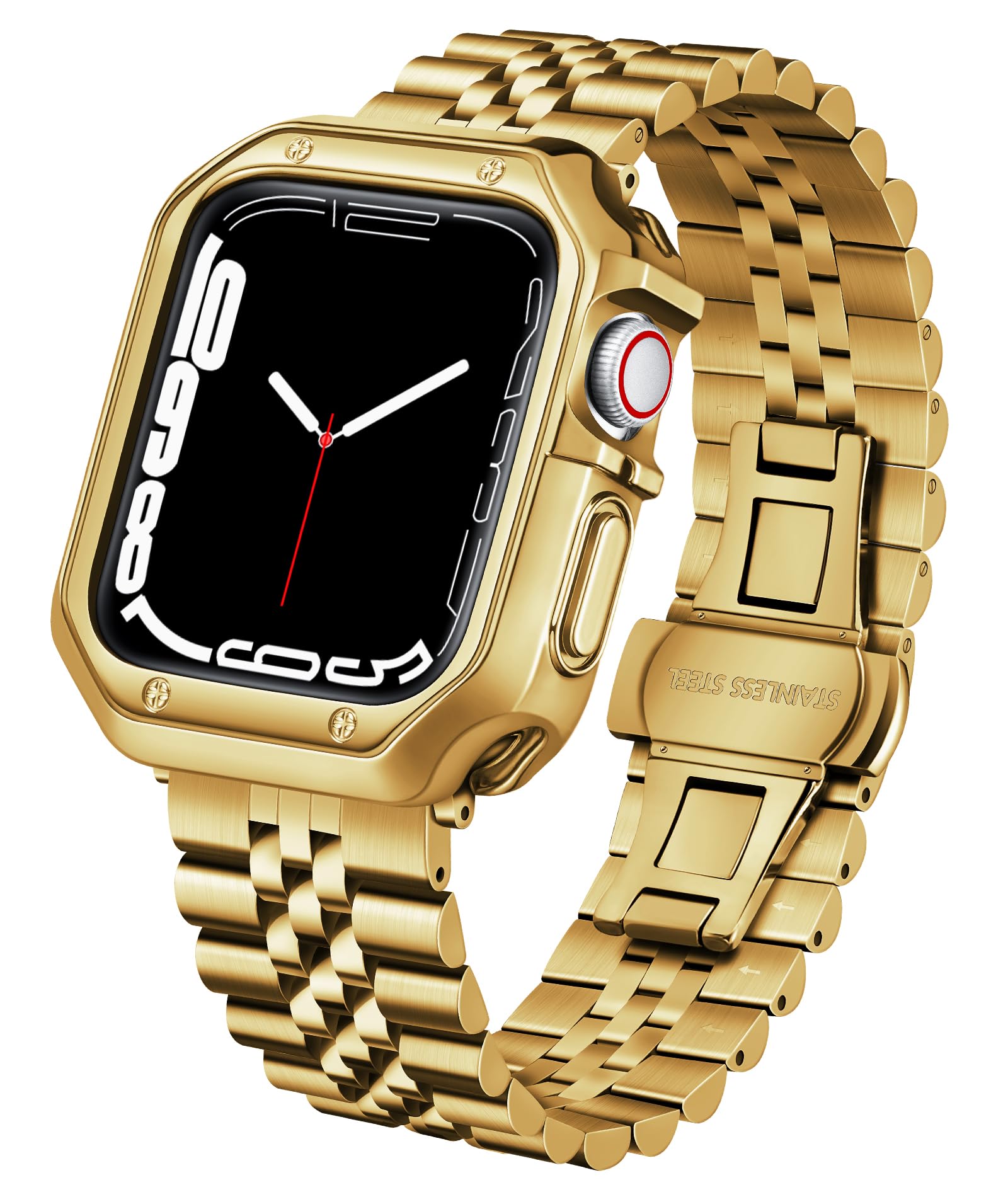 BINLUN Metal Band Compatible with Apple Watch 46mm 45mm 44mm 42mm 41mm 40mm 38mm