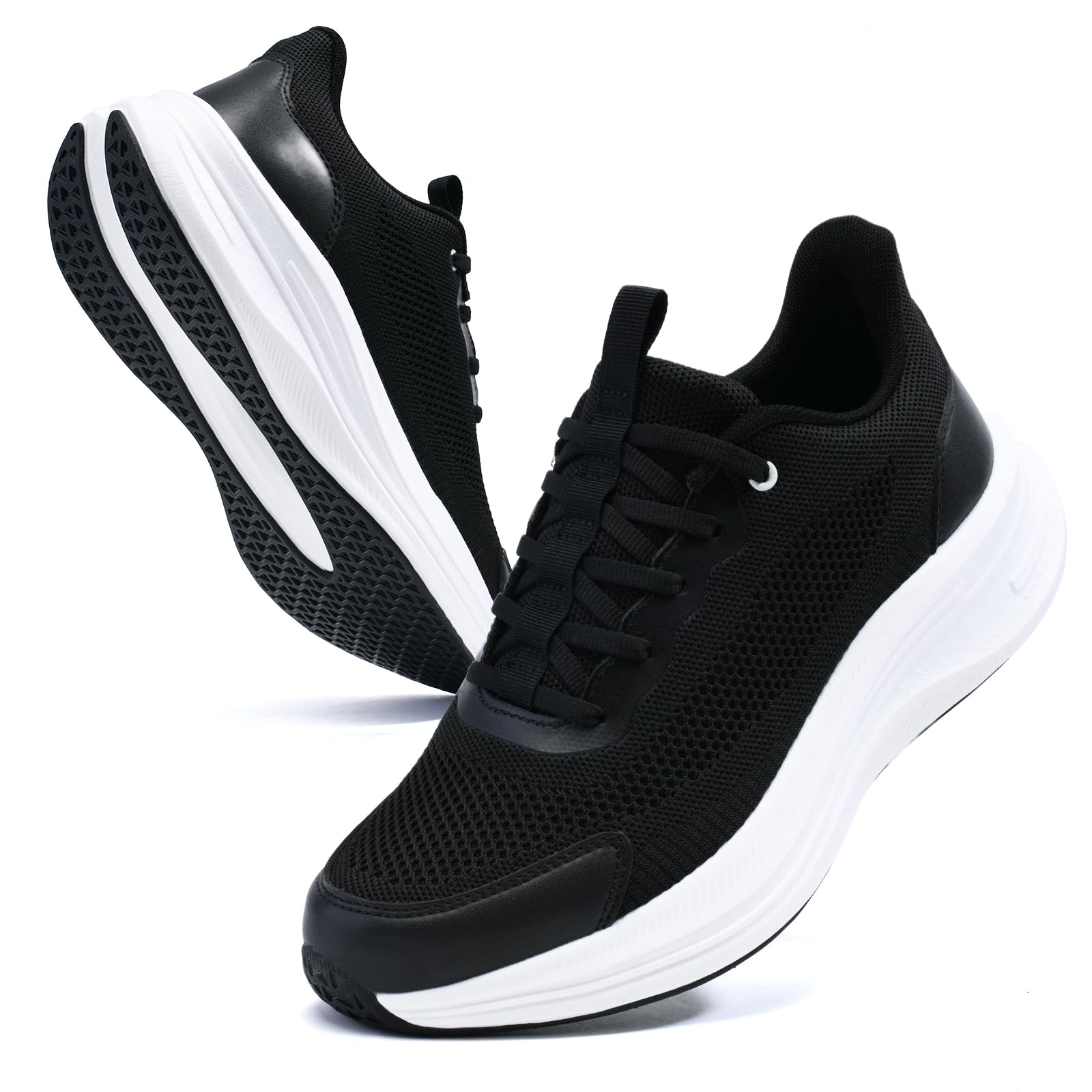 Men's Slip On Walking Shoes Comfortable Tennis Breathable Shoes