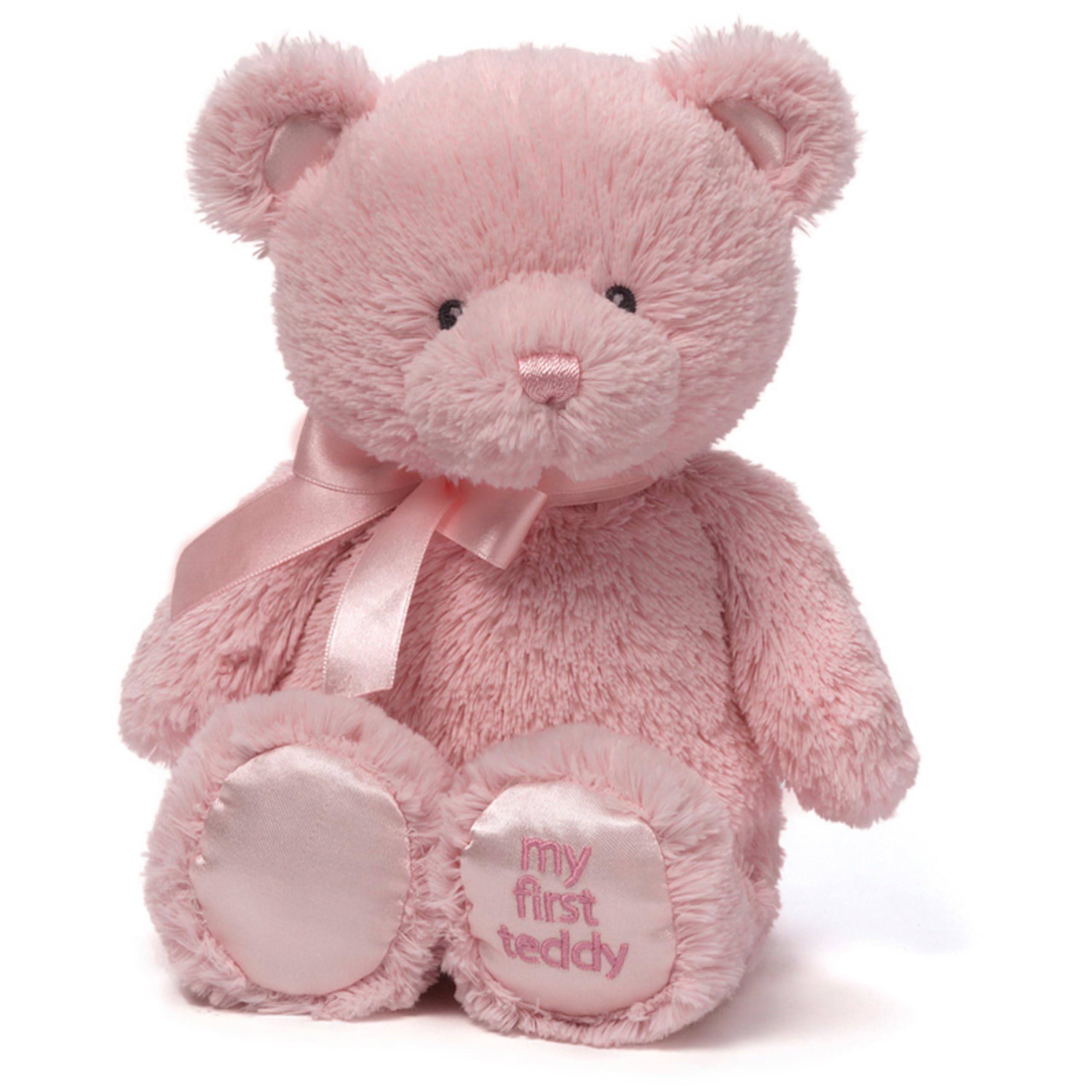 Baby GUND My First Teddy Bear, Ultra Soft Animal Plush Toy for Babies and Newbor
