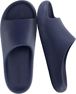 CUSHIONAIRE Men's Galaxy Pool Slides with +Comfort