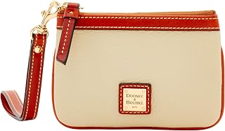 Dooney & Bourke Wallets for Women, Leather Wristlet Wallet, Removable Strap