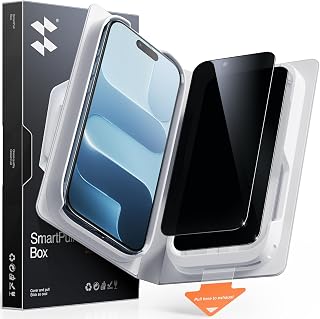 SMARTDEVIL 2 Pack Tempered Glass for iPhone Air Privacy Screen Protector