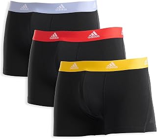 adidas Performance Stretch Cotton Trunk Underwear (3-Pack) Designed for Active Comfort and All Day Wear. Men's Jersey (Pack of 3)