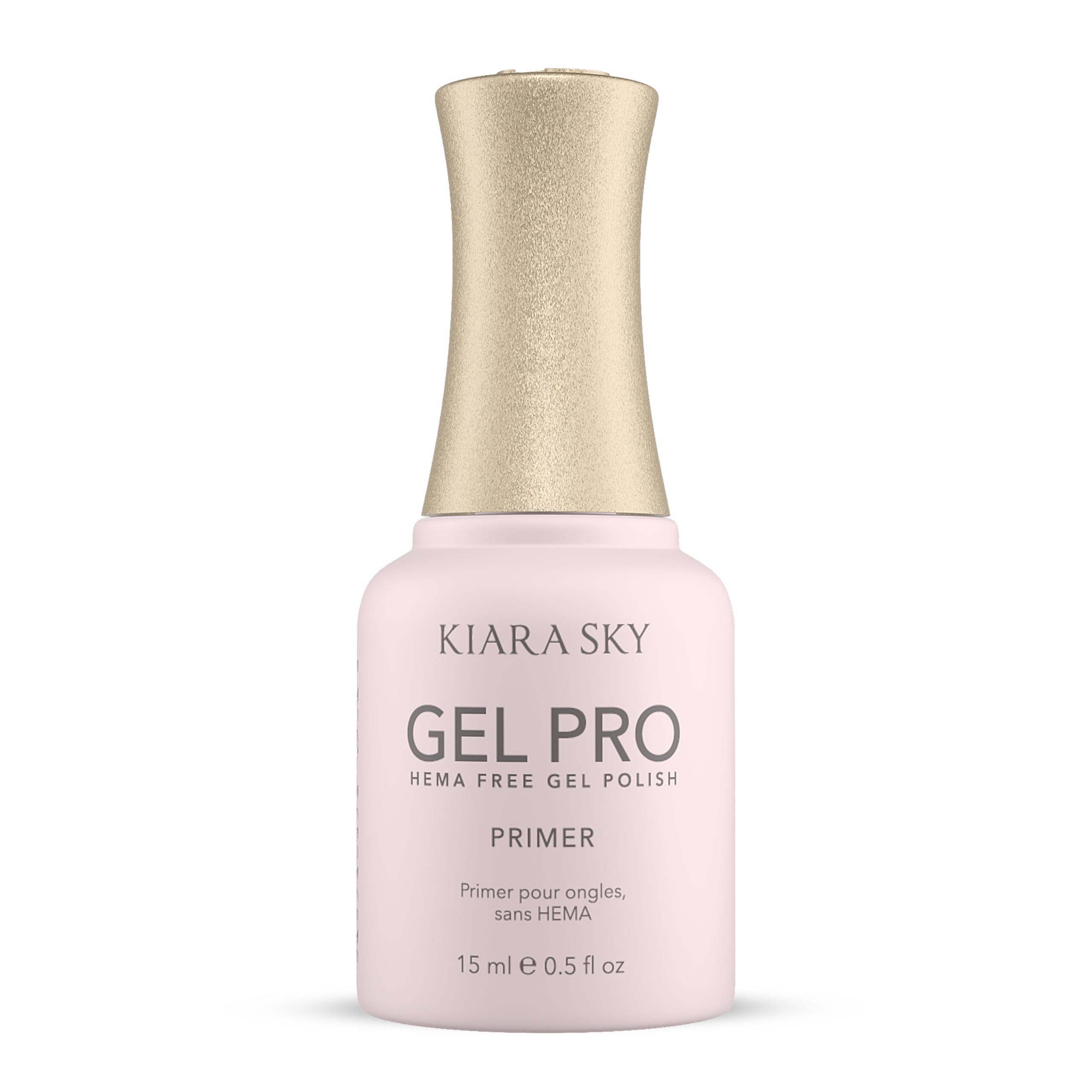 KIARA SKY Gel Nail Primer – HEMA-Free, Acid-Free Adhesion Bond for Gel Polish, &