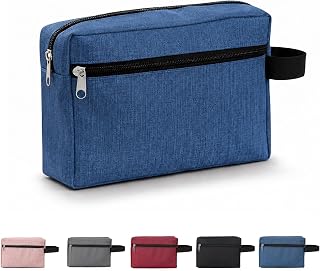 Toiletry Bag Travel Makeup Bag Cosmetic Pouch Zipper Organizer For Bathroom Vanity And Daily Storage