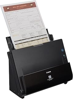 Canon imageFORMULA DR-C225 II Office Document Scanner | Auto Document Feeder, Duplex Scanning, 3 Year Limited Warranty