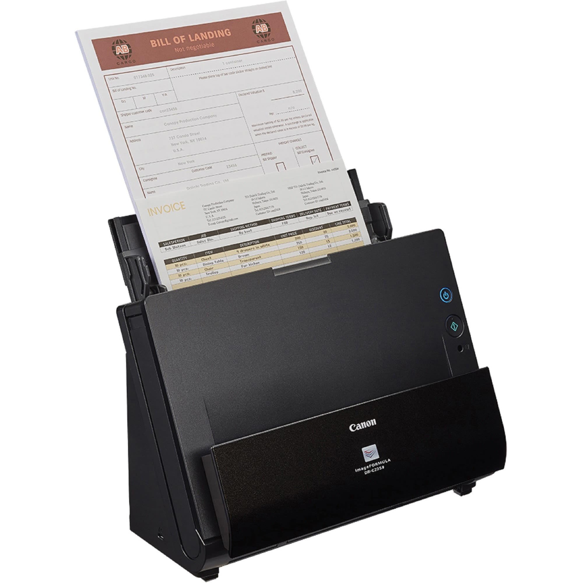 Canon imageFORMULA DR-C225 II Office Document Scanner | Auto Document Feeder, Du