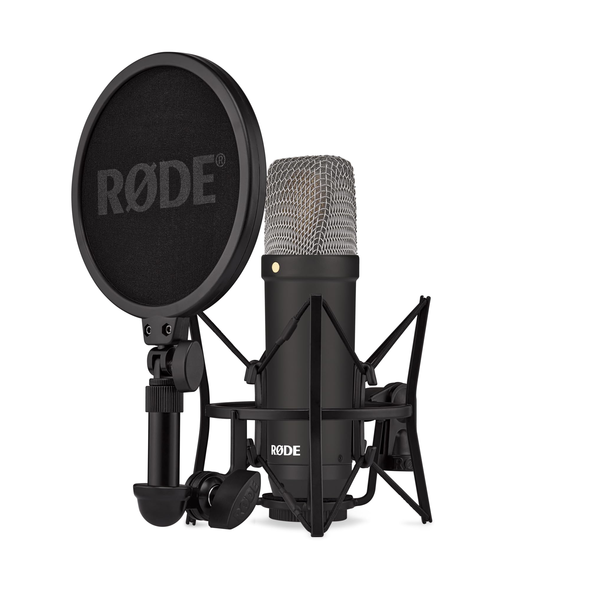RØDE NT1 Signature Series Studio Condenser Microphone, Black | Legendary NT1 voi