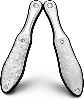 BEZOX Foot File Full Stainless Steel Professional Feet Pedicure Tools Remove Calluses Care – Foot File Pedicure Softens Dry Cracked Heel Skin
