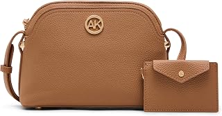 Anne Klein Women's Dome Crossbody with Detachable Card Case