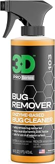 3D Bug Remover - All Purpose Exterior Cleaner &amp; Degreaser to Wipe Away Bugs on Plastic, Rubber, Metal, Chrome, Aluminum, Windows &amp; Mirrors, Suitable for use on Car Paint, Wax &amp; Clear Coat