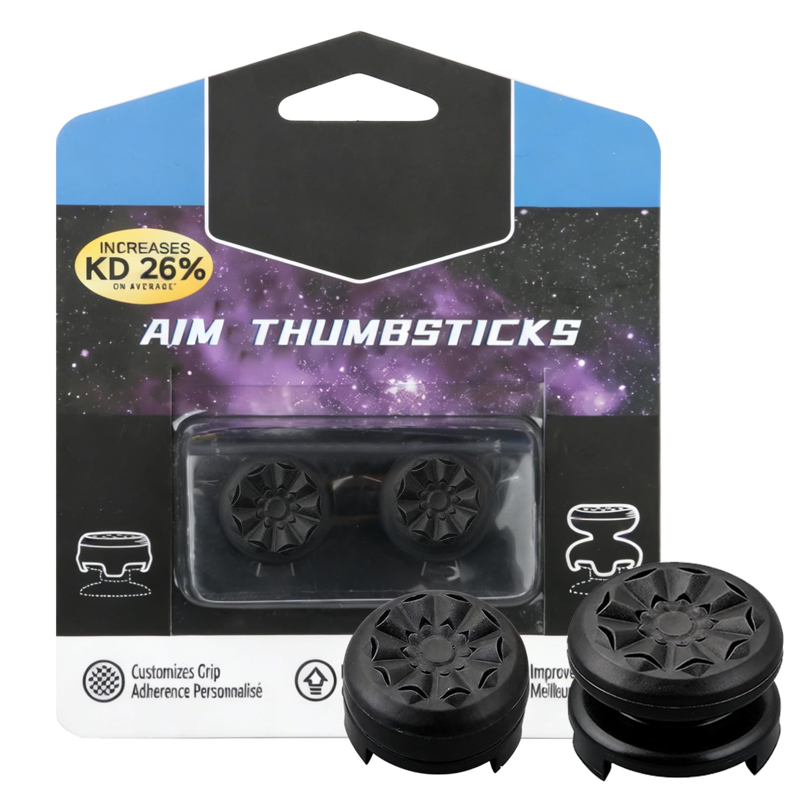 Thumb Grips for PS4 PS5 Controller Thumbsticks Joystick Thumb Stick caps | High-