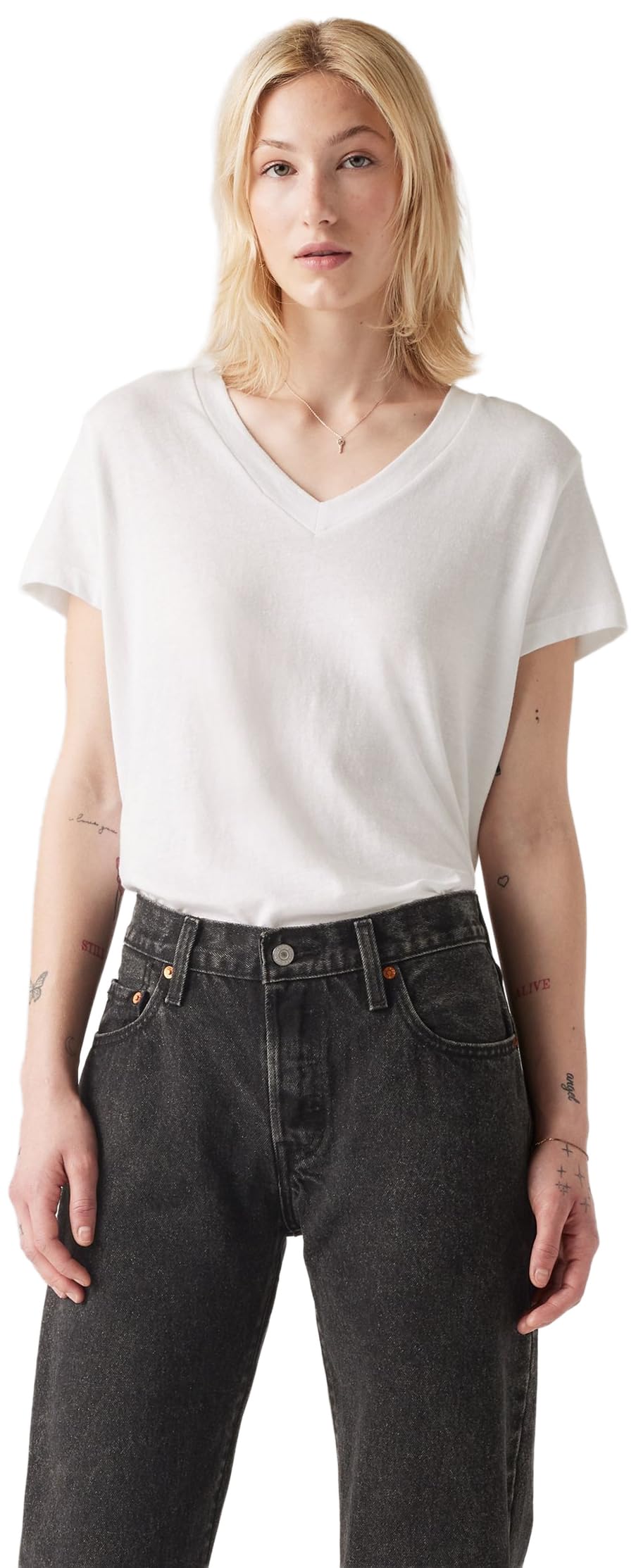 Levi's Women's Boxy V-Neck T-Shirt