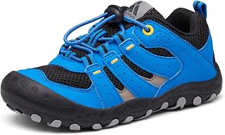 Mishansha Boys Girls Hiking Shoes Low Top Outdoor Hiking Climbing Running Shoes