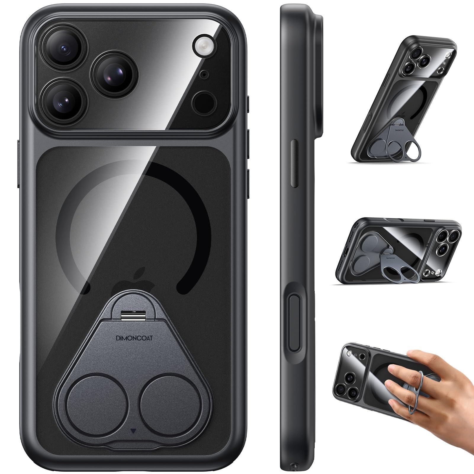 Strong Magnetic & 360° Seamless Stand for iPhone 18 Pro Case【Upgraded】