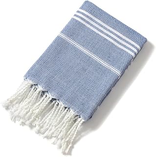 Beach Towel 180 x 90 cm Quick Dry Sand Free Lightweight Large Oversized Beach Towel - Navy Blue