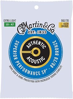 Martin MA170 Authentic Acoustic - SP - 80/20 Bronze Extra Light ( 10-47 )