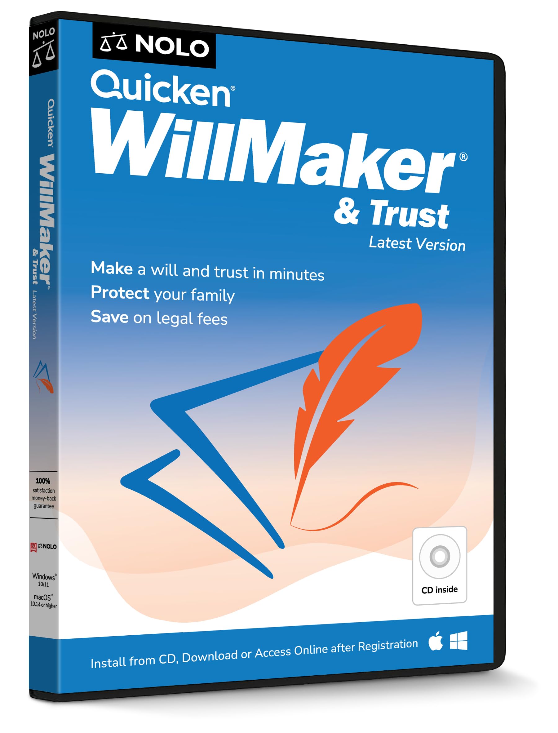 Quicken WillMaker & Trust 2026 - Estate Planning Software - Will, Living Trust, 
