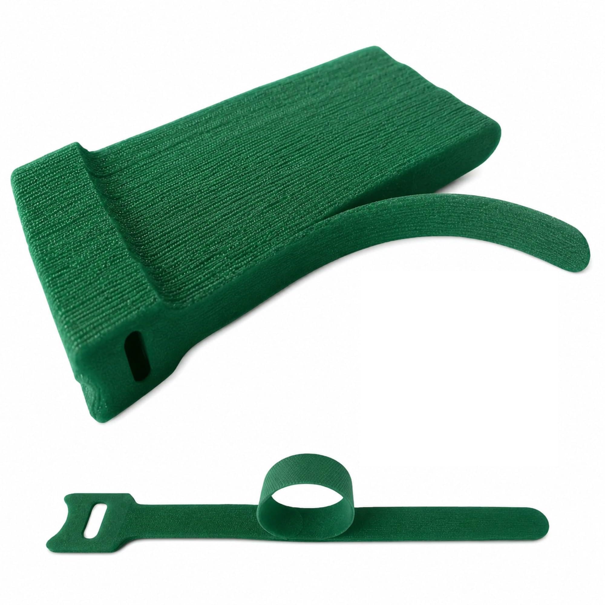 100 Pack Heavy Duty Nylon Plant Ties, 7.87 Inch Reusable Garden Cable Ties, Adju