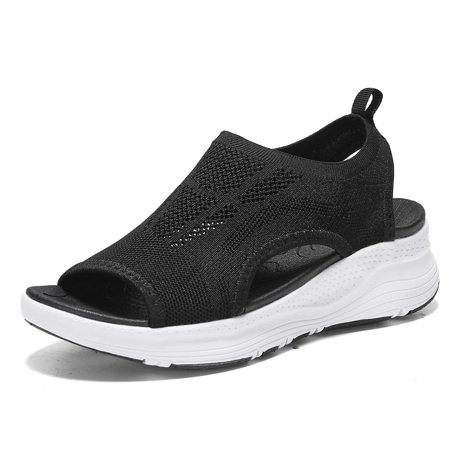 Walking Sandals for Women with Arch Support Comfortable Plantar Fasciitis Non-Sl