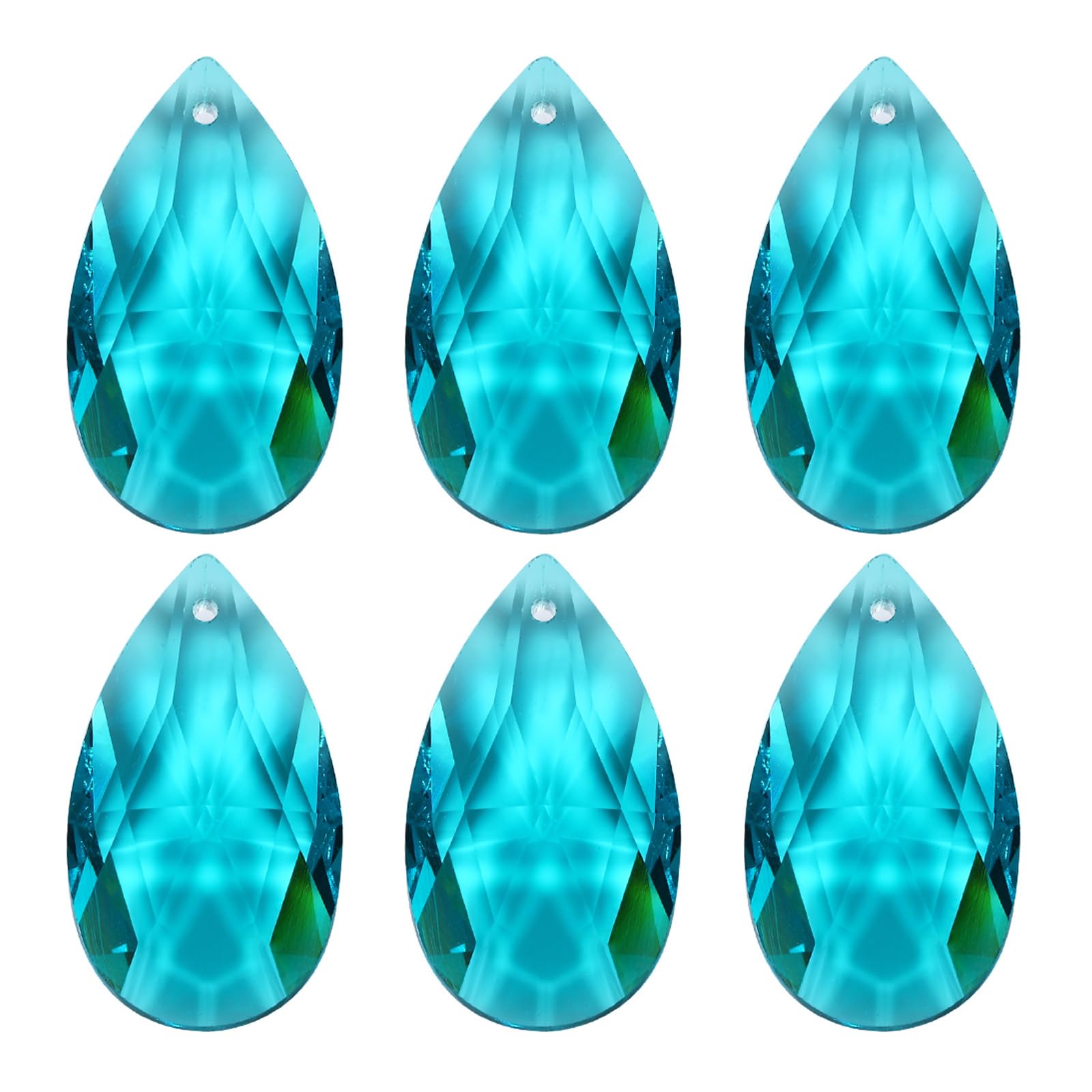 K9 Crystal Pendants 38mm Teardrop Pendant for Chandeliers Prisms Hanging Beads f