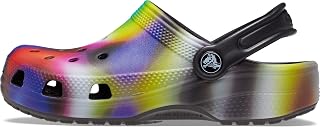 Crocs Classic SOLARIZED Kids Clog 207587, Ciabatte, Black/Multi, 31 EU