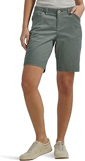 Lee Women's Legendary 9" Chino Bermuda Short Bermuda Shorts
