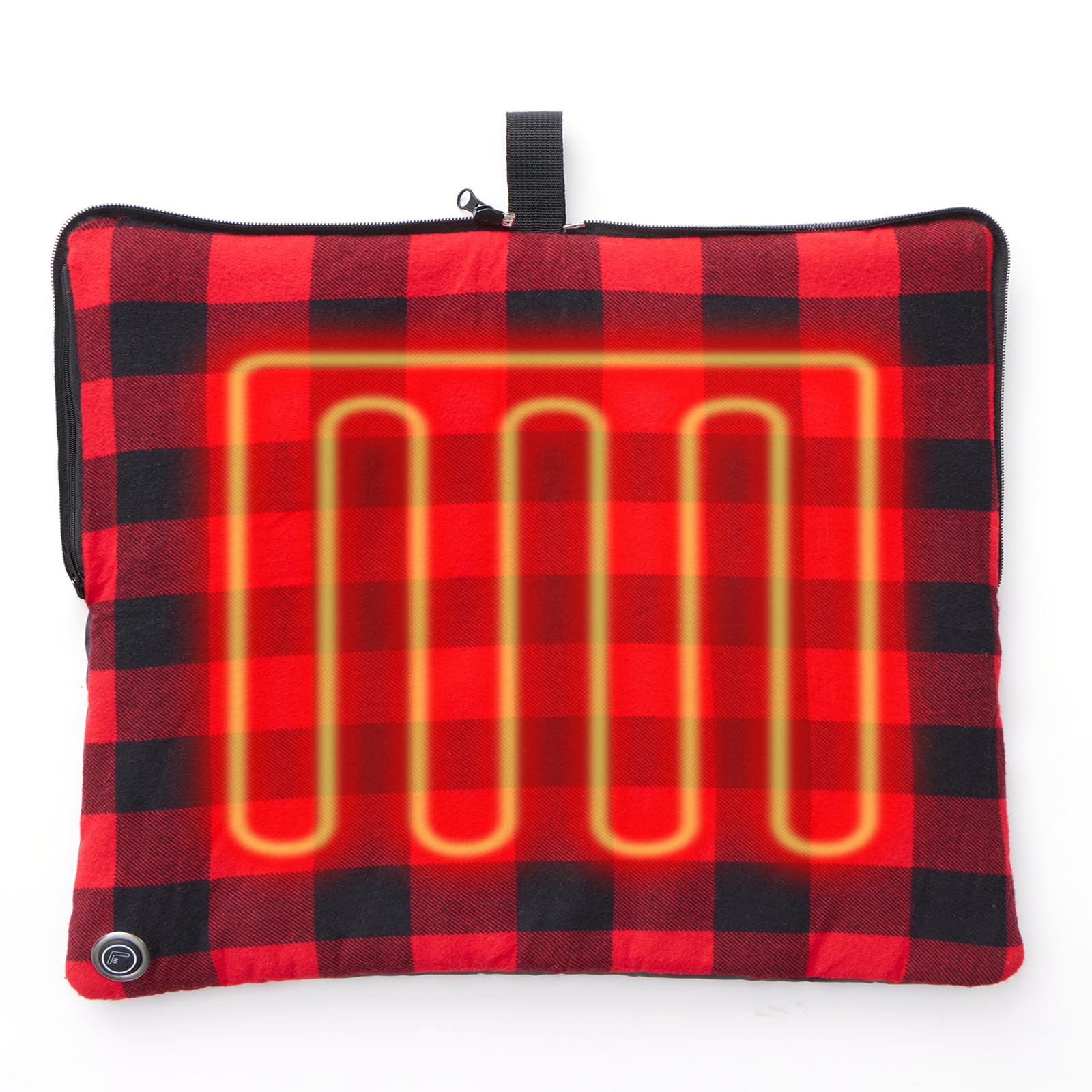 24x20Inch Stadium Seat Heating Pad, Battery Heated Outdoor Chair Cushion for Cam