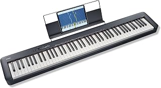 Casio CDP-S110BK Digital Piano with 88 Weighted Keys, Black