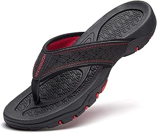GUBARUN Mens Sport Flip Flops Comfort Casual Thong Sandals Outdoor