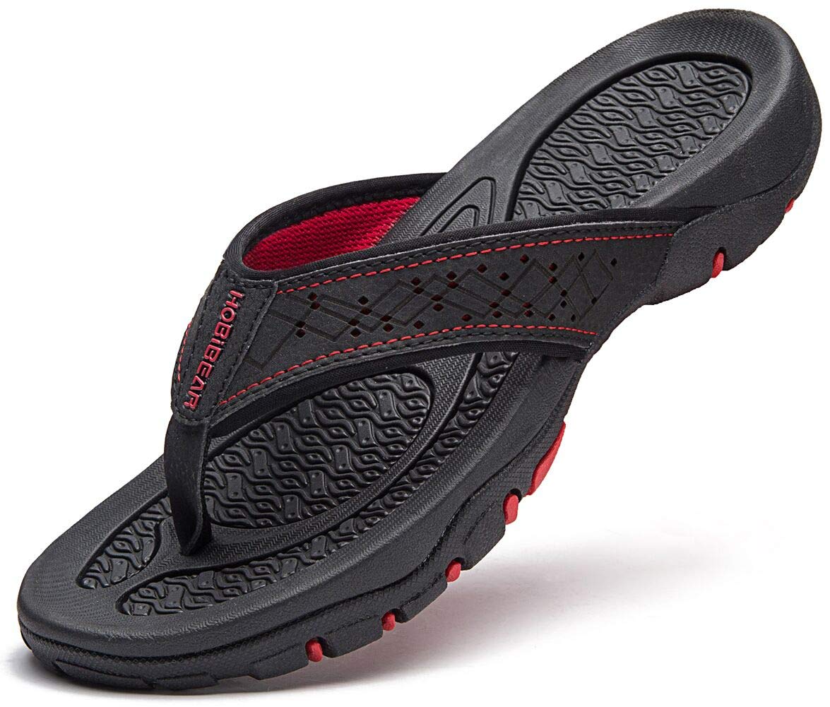 GUBARUN Mens Sport Flip Flops Comfort Casual Thong Sandals Outdoor