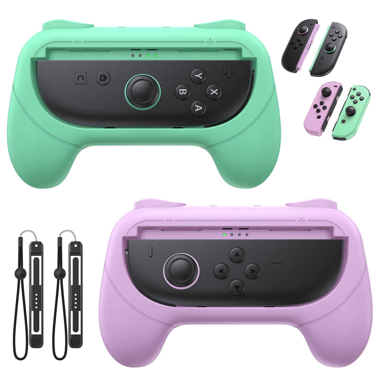 FASTSNAIL Switch Controller Grips for Nintendo Switch 2/1/OLED for Joy-Con | Swi