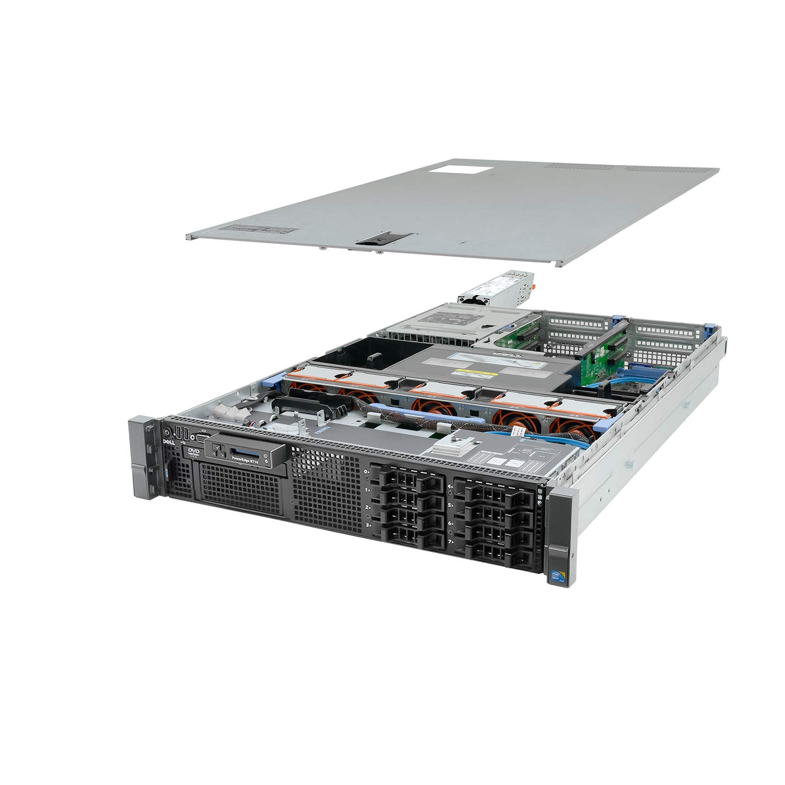 DELL PowerEdge R710 2 x 2.53Ghz E5649 6 Core 48GB (Renewed)