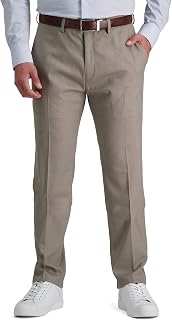 Kenneth Cole REACTION Men's Slim Fit Solid Performance Dress Trousers