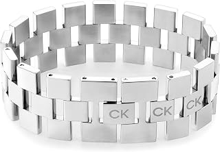 Calvin Klein GEOMETRIC 35000243 Women's Link Bracelet in Stainless Steel